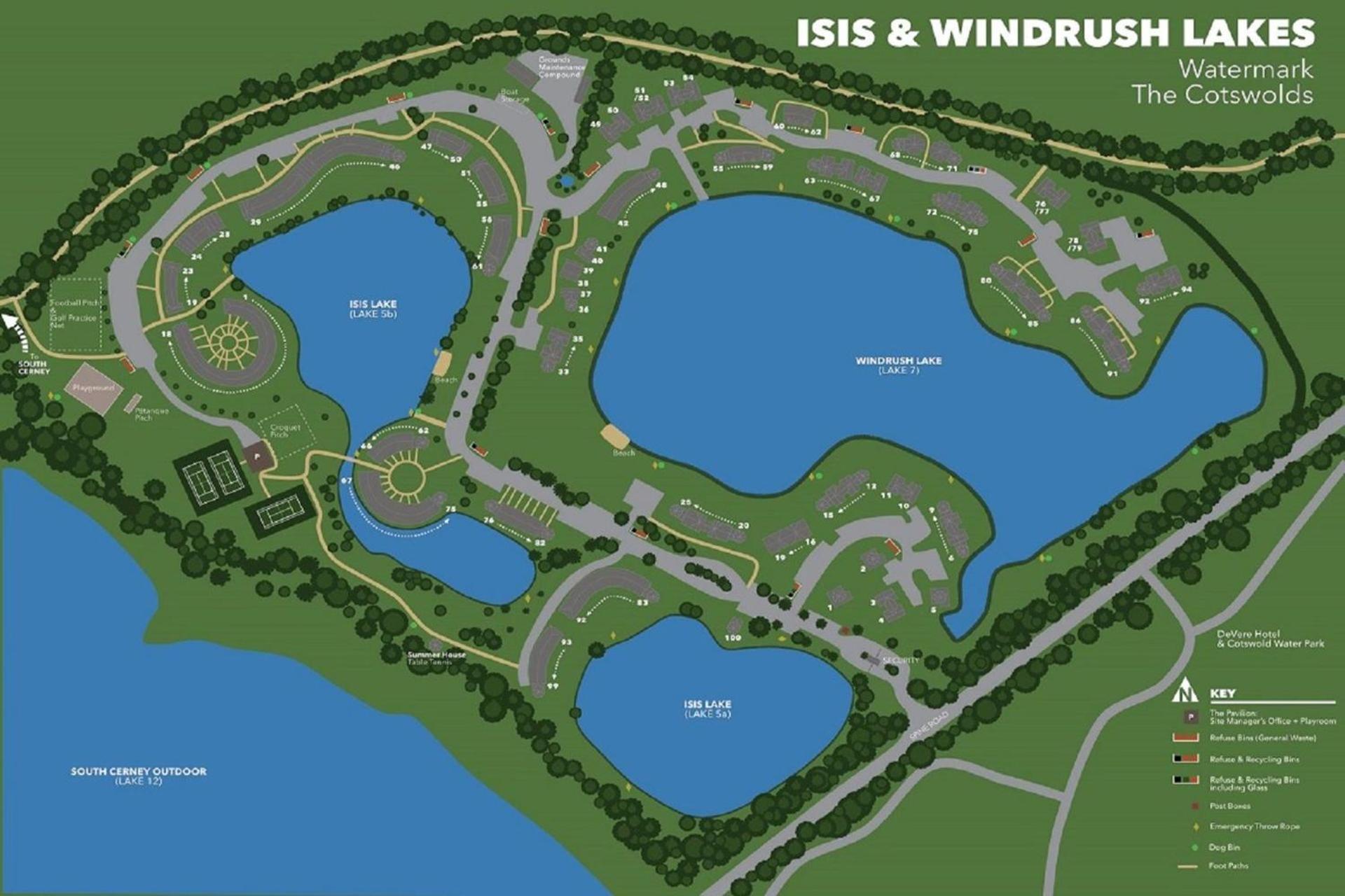 Isis Lakes 84 - Tortola Lodge South Cerney Zewnętrze zdjęcie